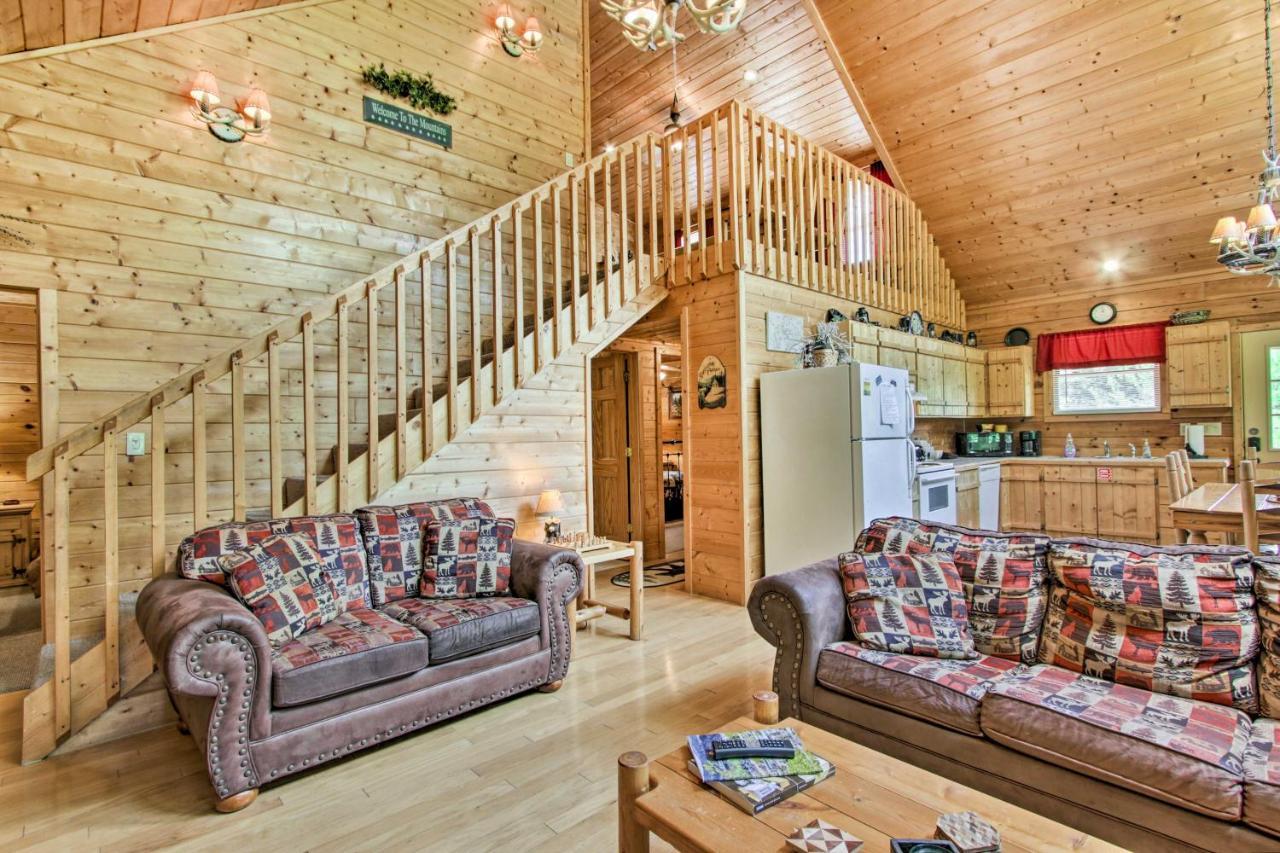 Cabin With Hot Tub And Deck About 12 Mi To Pigeon Forge! เซอเวียร์วีล ภายนอก รูปภาพ